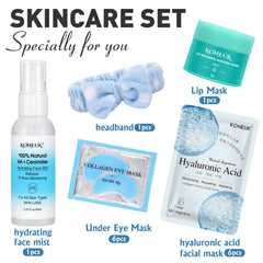 KONEUK under-eye patches for refreshed, hydrated under-eye area.