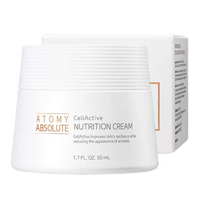 Konipl Atomy Absolute CellActive Nutrition Cream bottle; nourishing, non-greasy skin finish.