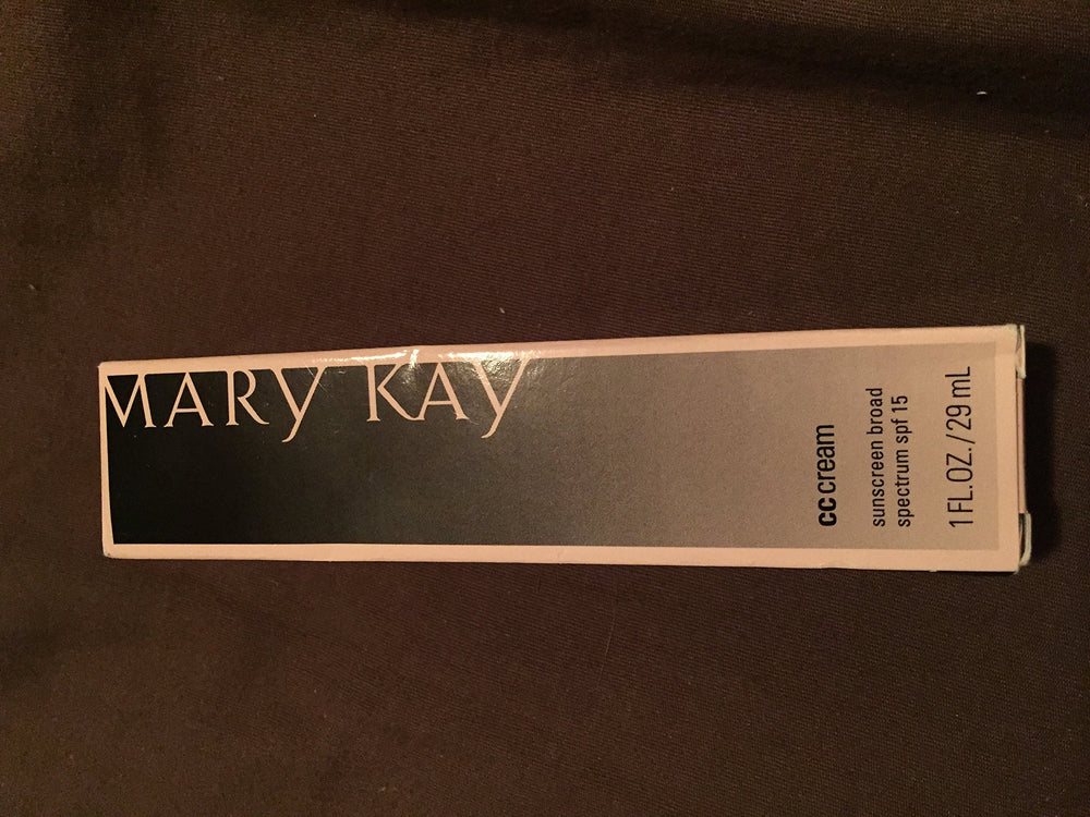 Konipl Mary Kay CC Cream Medium-Deep tube provides SPF 15 for daily color correction and subtle coverage