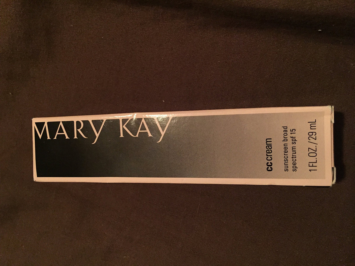 Konipl Mary Kay CC Cream Medium-Deep tube provides SPF 15 for daily color correction and subtle coverage