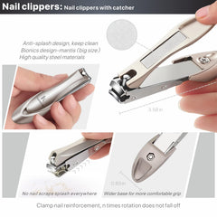 Konovo ingrown toenail file included for targeted nail shaping.