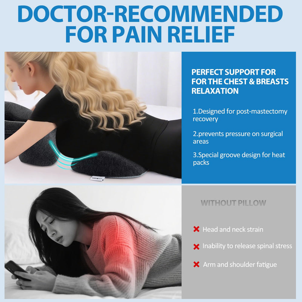 KONOVOLY pillow supports multiple sleep positions for improved comfort during night use