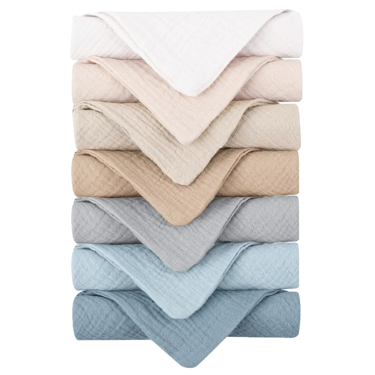 Konssy face wash cloths soft-texture closeup for gentle cleansing and sensitive-skin comfort