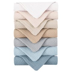 Konssy face wash cloths soft-texture closeup for gentle cleansing and sensitive-skin comfort