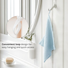 Konssy reusable wash cloths for bath towels and spills cleanup