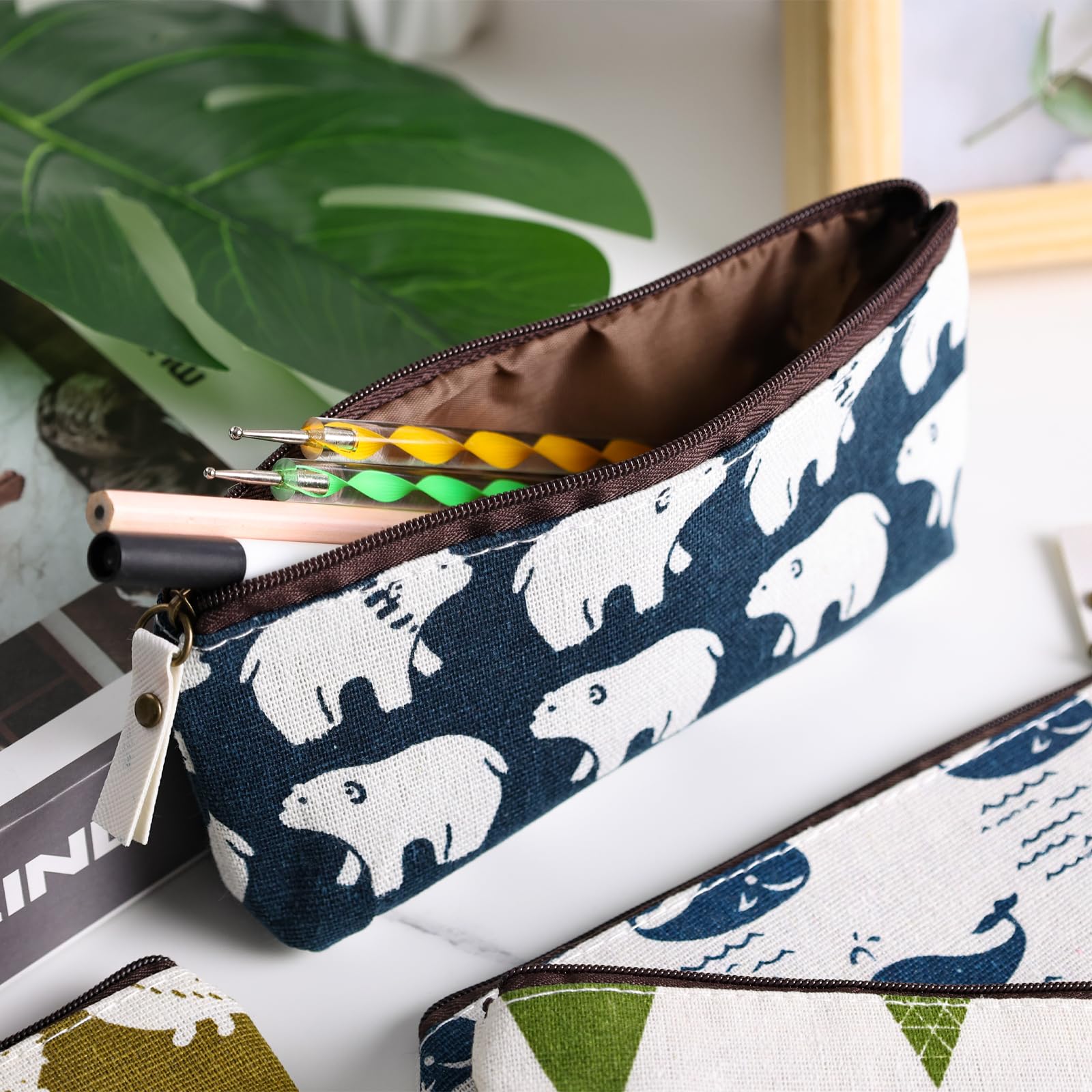 Koogel canvas coin purse pack keeps coins and cards tidy