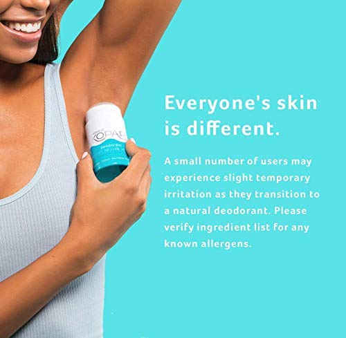 Kopari aluminum-free formula supports active, everyday wear without staining clothes.