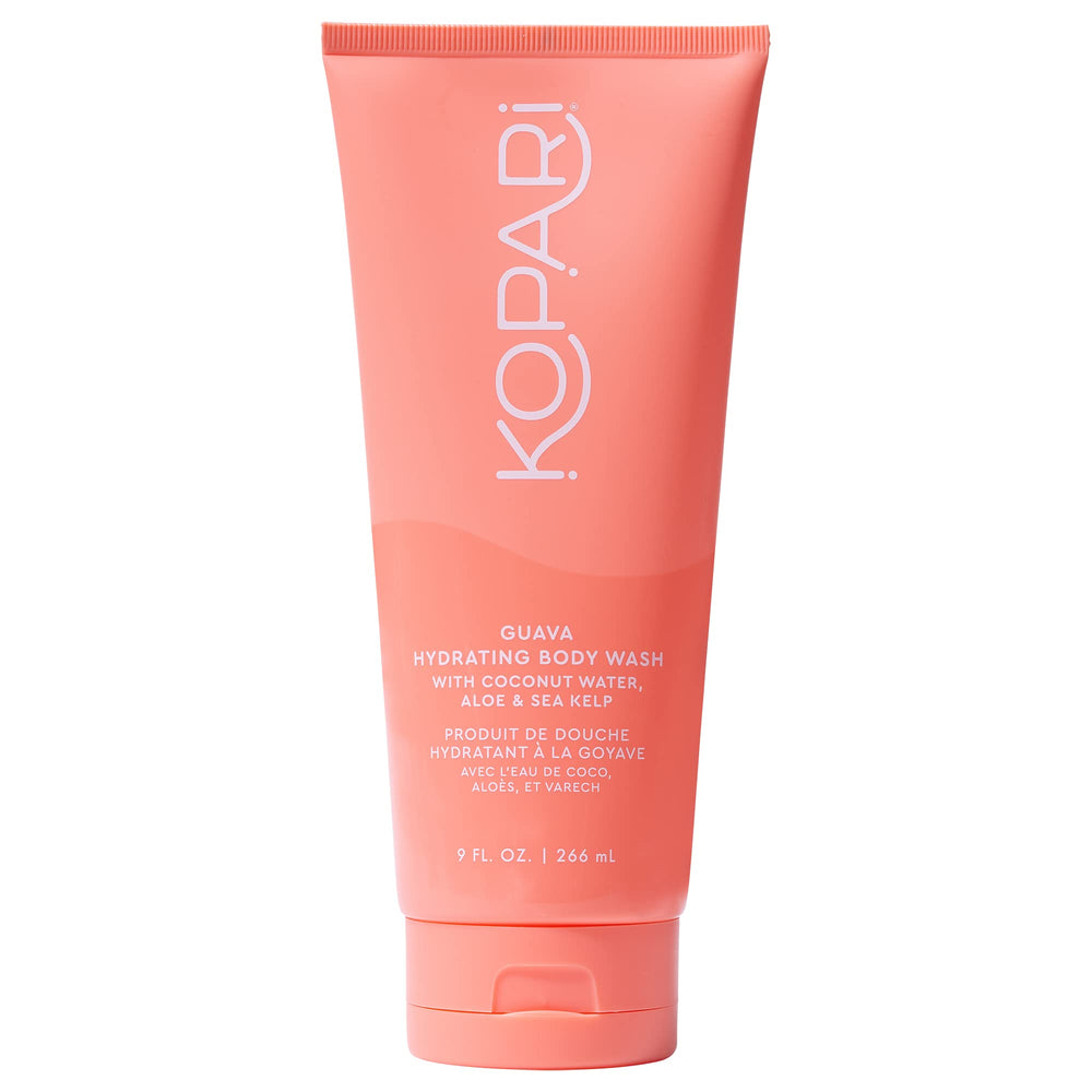 Kopari Guava Hydrating Body Wash bottle with vegan hydration for everyday cleansing