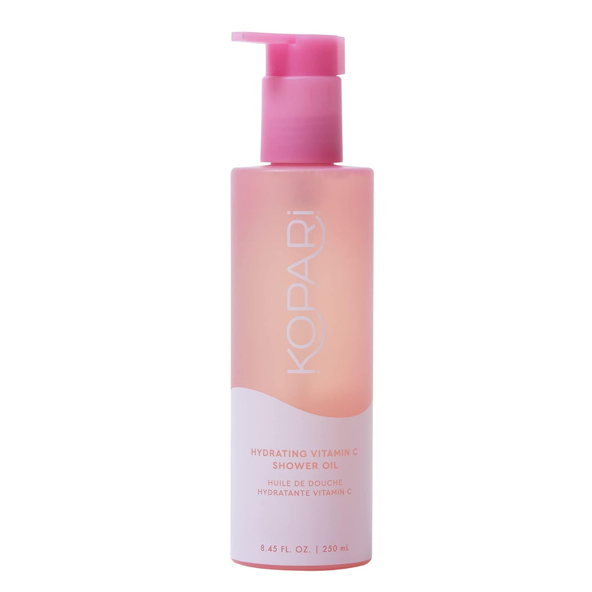 Kopari Sudsy Shower Oil bottle with rich foam for hydrating cleansing.