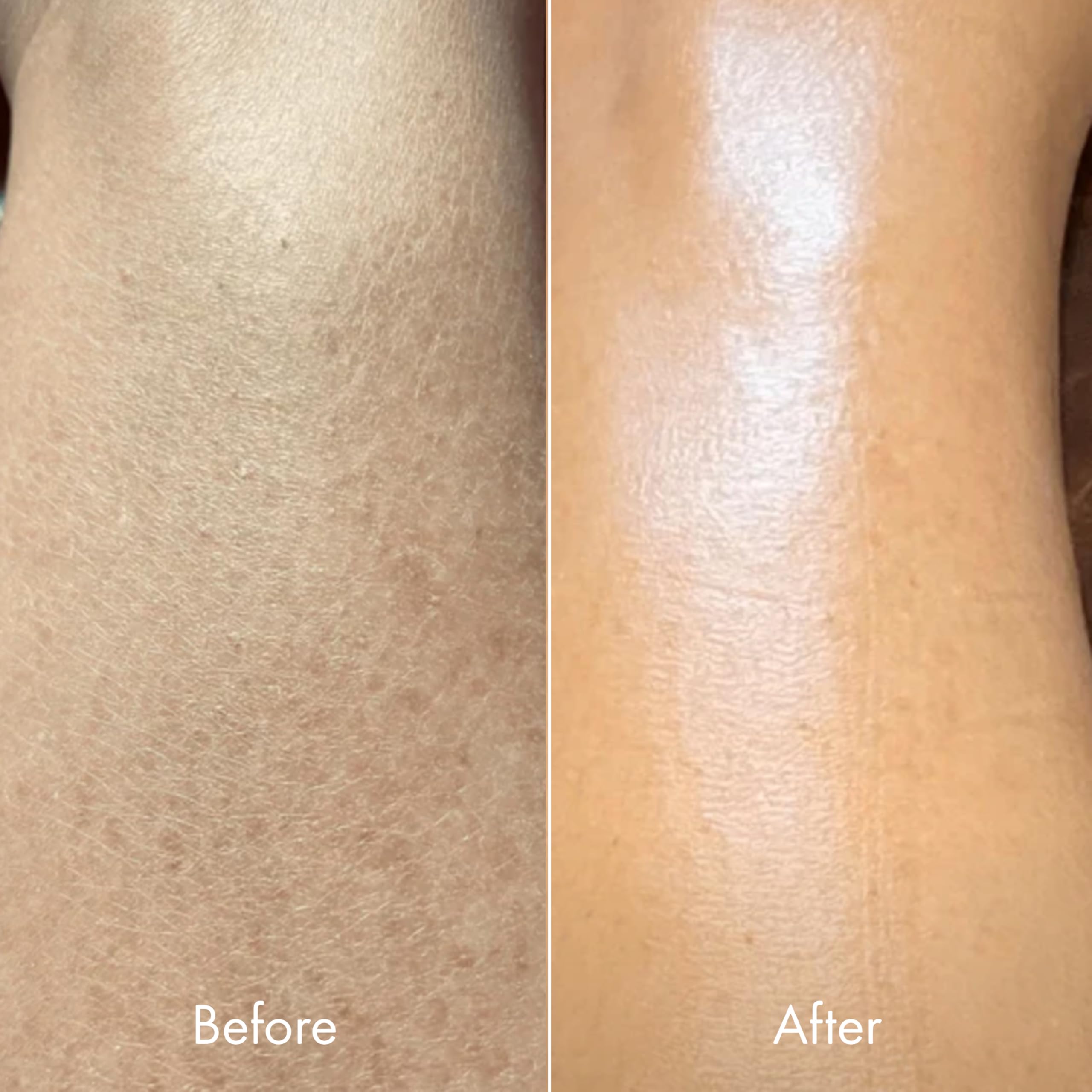 Kopari Ultra Restore Butter swatch demonstrates light daily-use texture