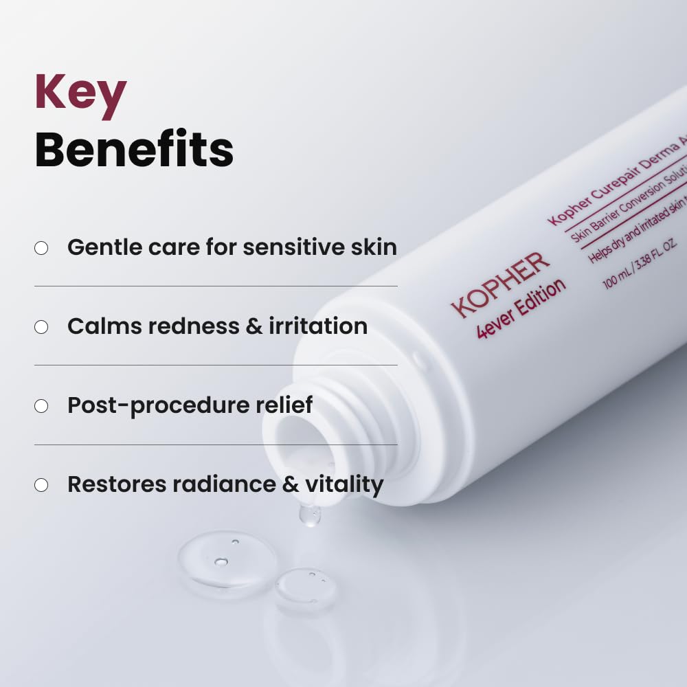 Kopher Curepair Derma Ampoule Mist close-up of growth factors in formula