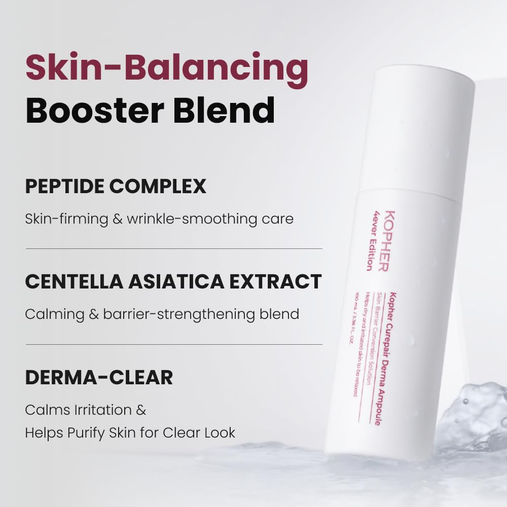 Kopher Curepair Derma Ampoule Mist after-spray routine on skin
