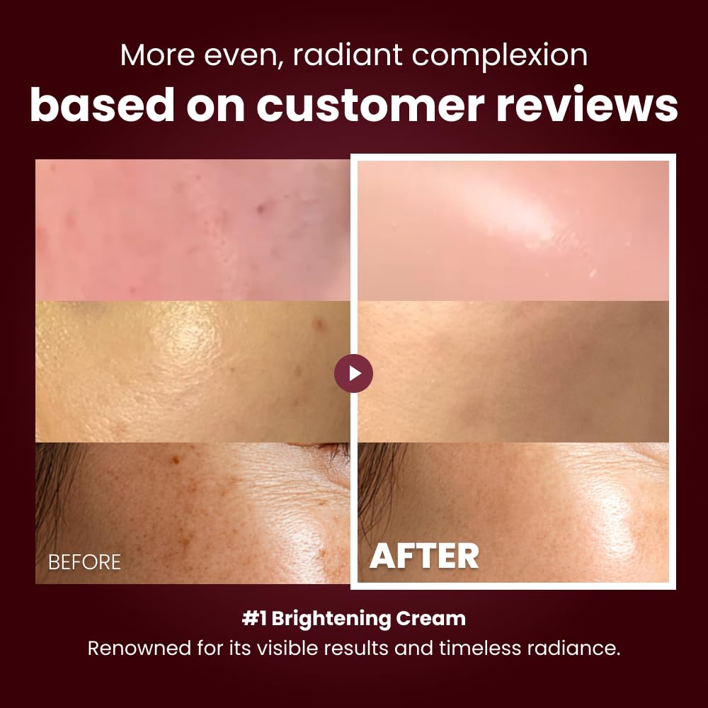 Kopher Curepair Mela Cream pump close-up demonstrates easy, controlled application.