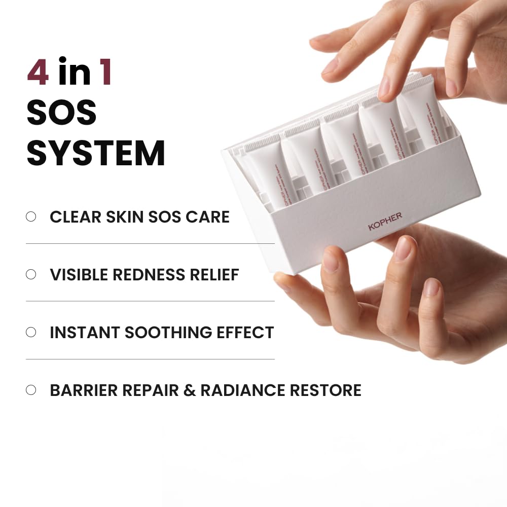 Kopher Curepair Melder SOS Cream jar cap highlights premium design.