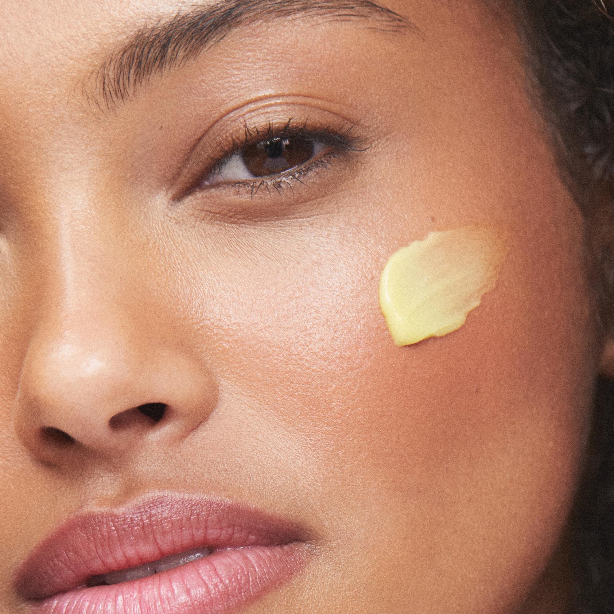 KORA Organics Turmeric Glow Moisturizer marine microalgae texture detail for refinement