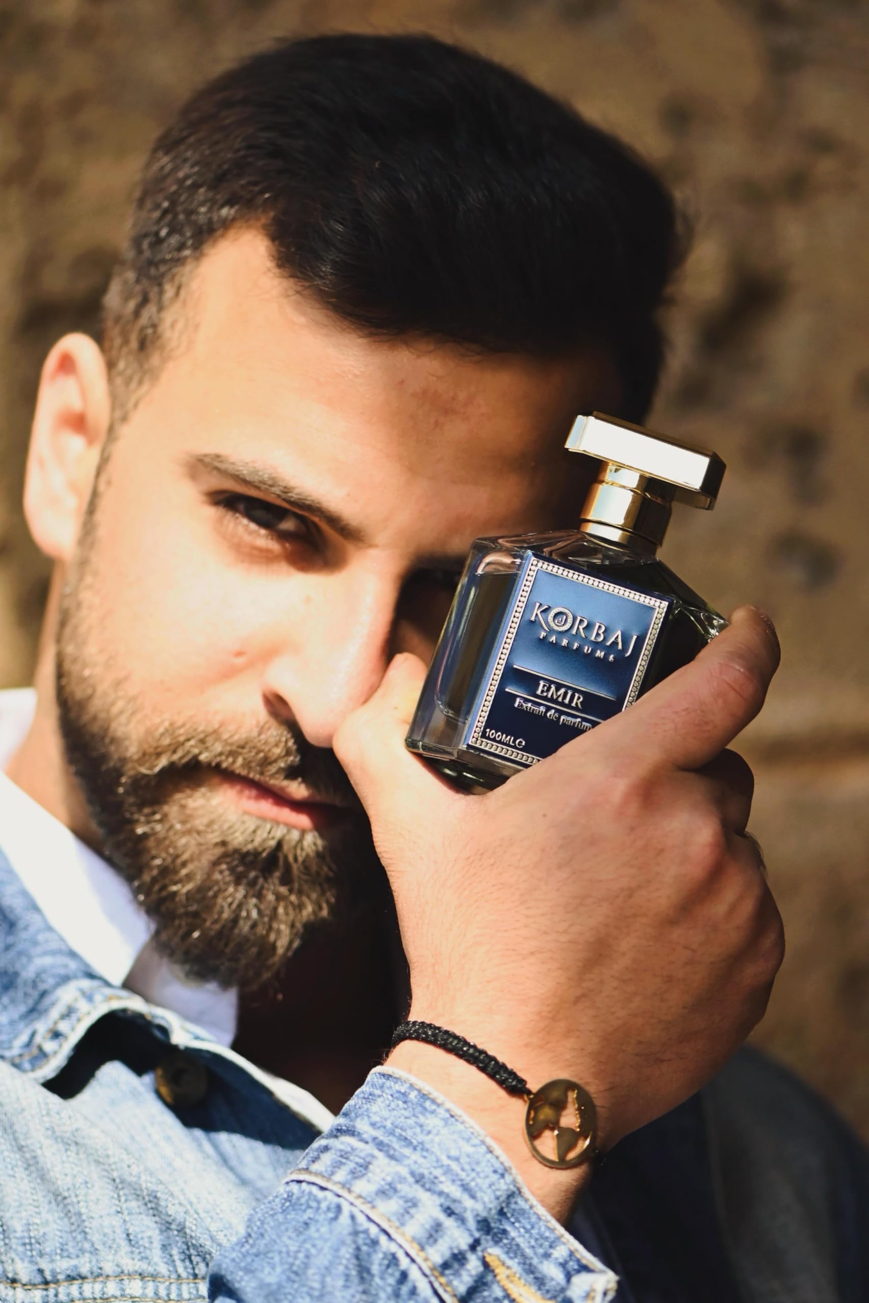 KORBAJ PARFUMS Emir blue packaging elevates vanity and gifting appeal