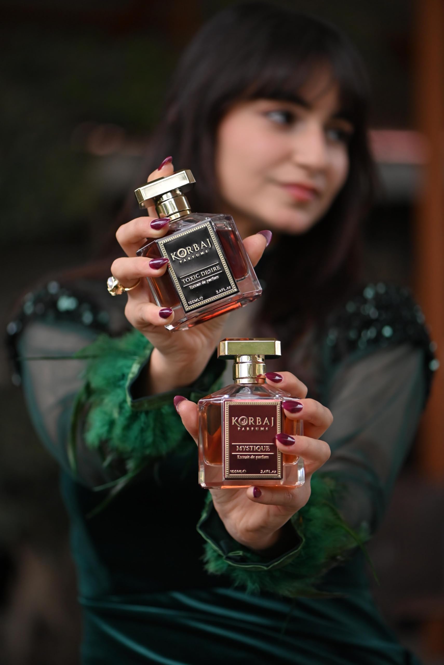 KORBAJ PARFUMS Toxic Desire gift-ready packaging invites thoughtful fragrance gifting.