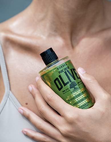 KORRES Greek olive oil field image evokes authentic, replenishing ingredients from pure Greek olives.