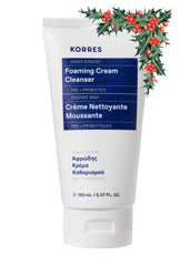 KORRES Greek Yoghurt Foaming Cream Cleanser bottle for daily hydrating cleanse