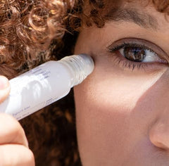 Close-up of gel texture for smooth, cooling application