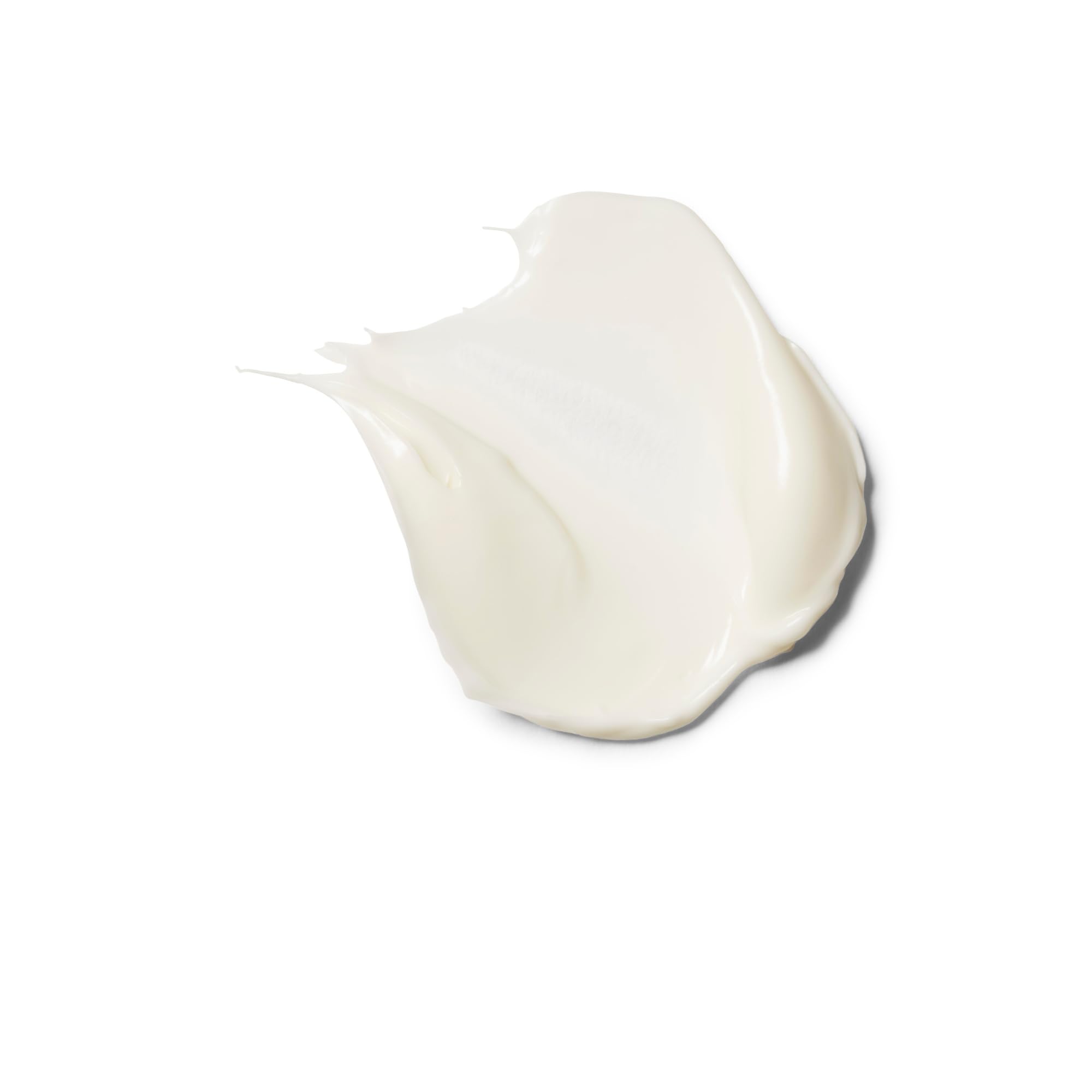 KORRES Night cream on face and neck demonstrates immersive overnight hydration.
