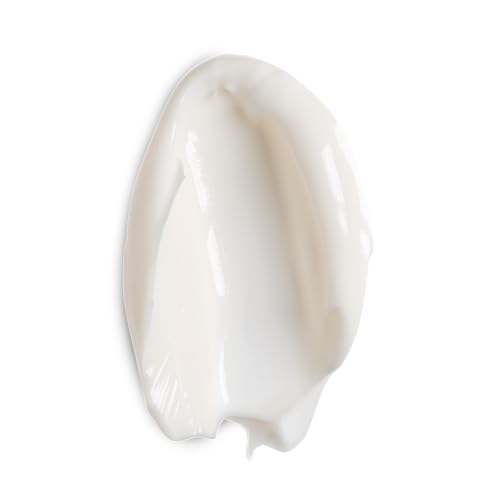 KORRES Olive Hand Cream texture swatch highlights quick absorption and non-greasy finish.