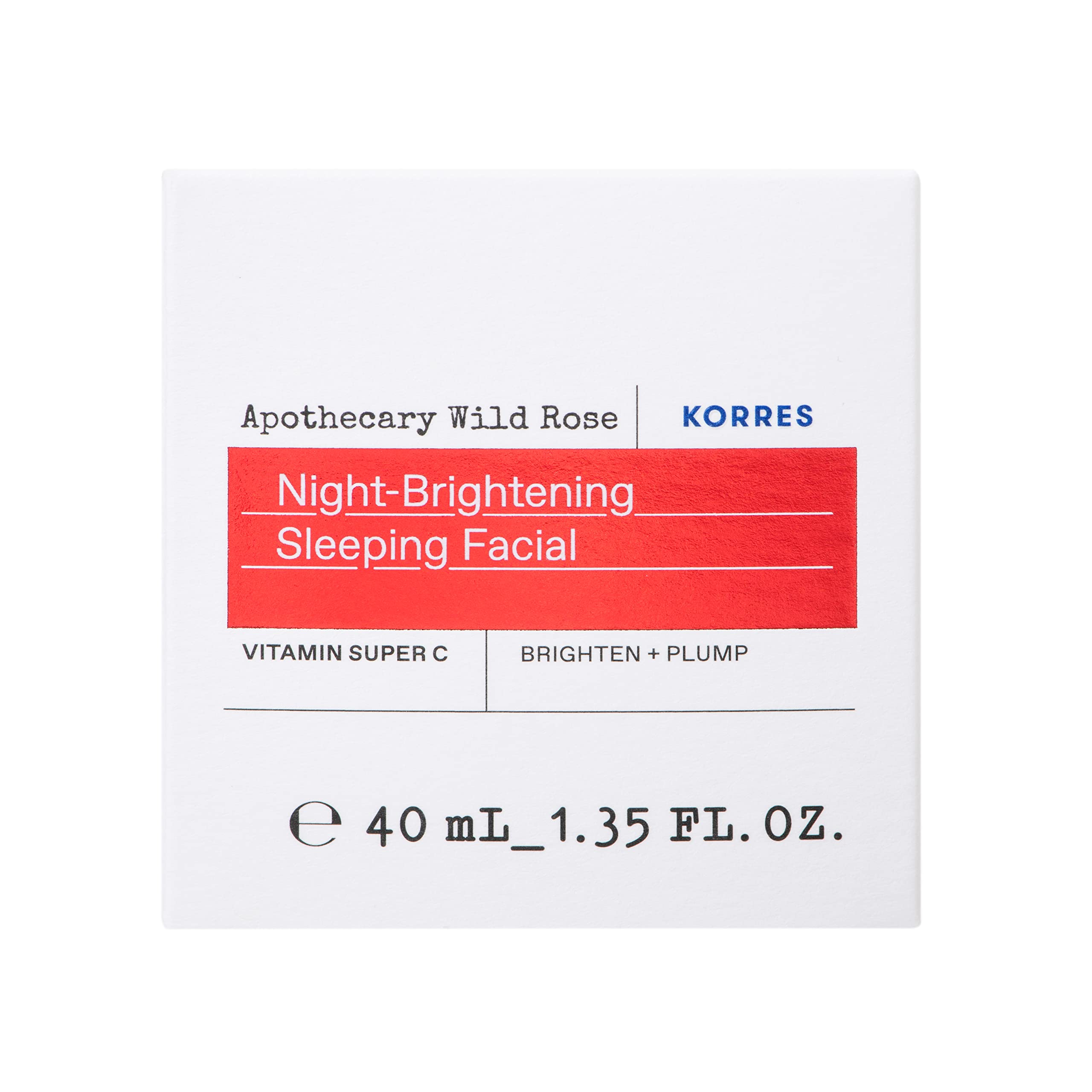 KORRES Super Vitamin C splash demonstrates antioxidant-rich brightening potential.