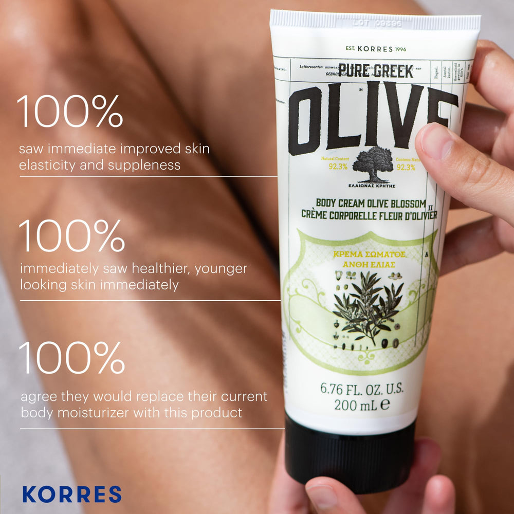 KORRES vegan-friendly packaging icon highlights cruelty-free care