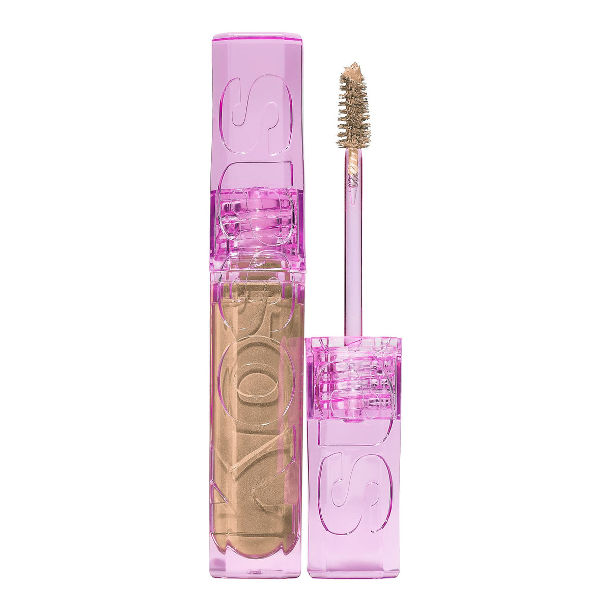 Kosas Air Brow Honey Blonde cap closeup showing feathered, long-wear brow definition