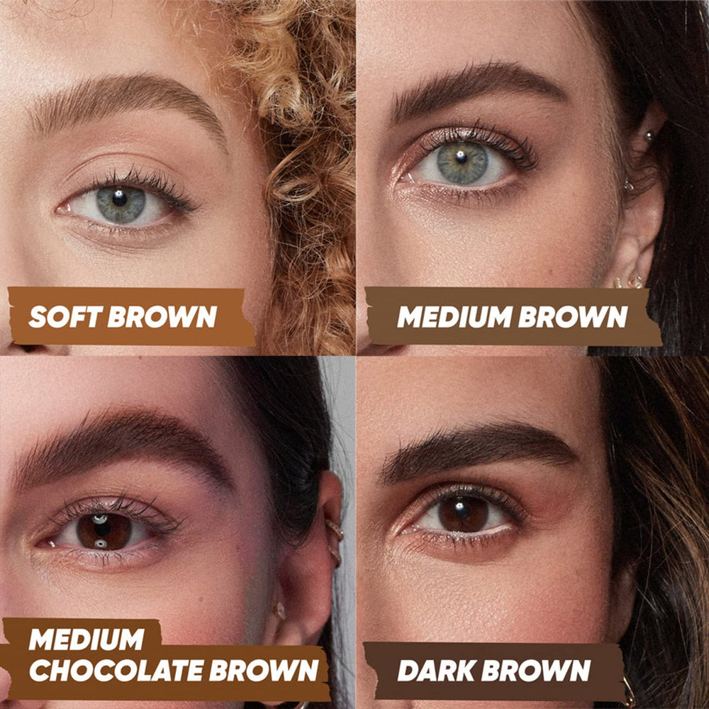 Kosas longwear pigment helps brows stay put all day.