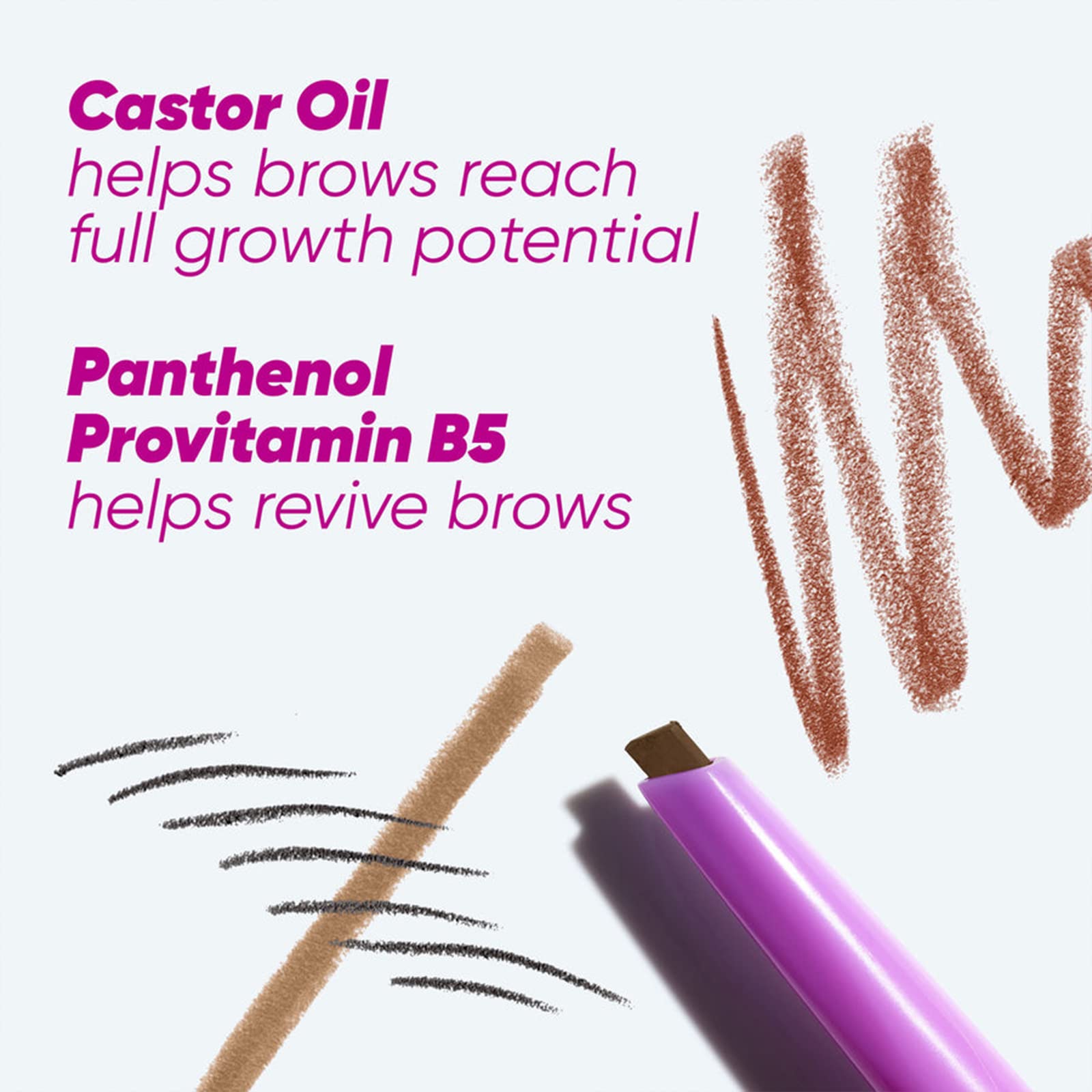 Kosas Brow Pop packaging tube for clean, on-the-go brows