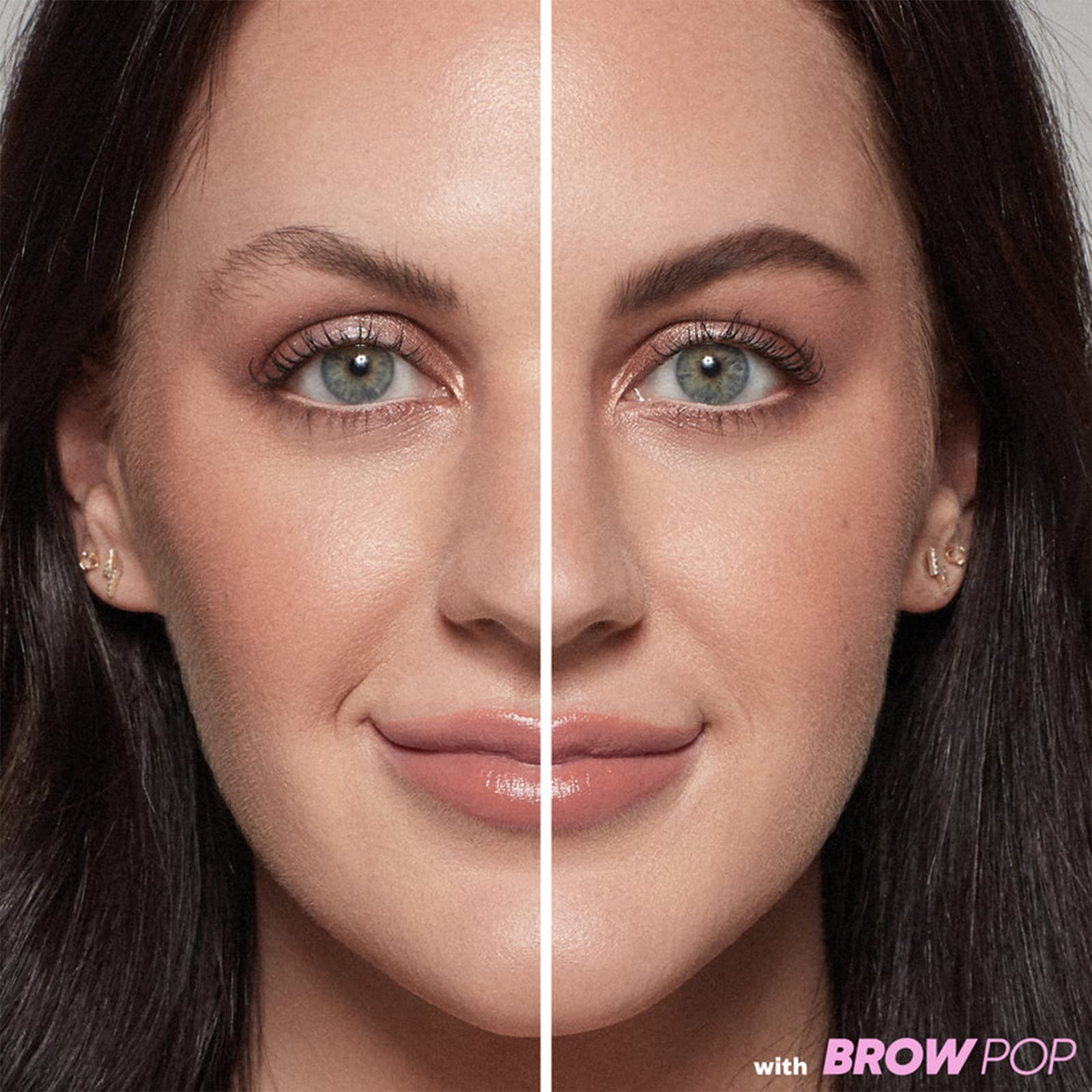Kosas Brow Pop Spoolie blends color and smooths brows.