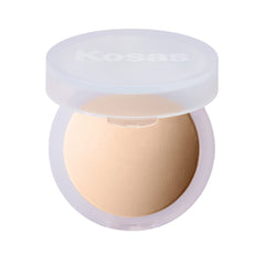 Kosas Cloud Set powder compact packaging shown for portable touch-ups and shine control.