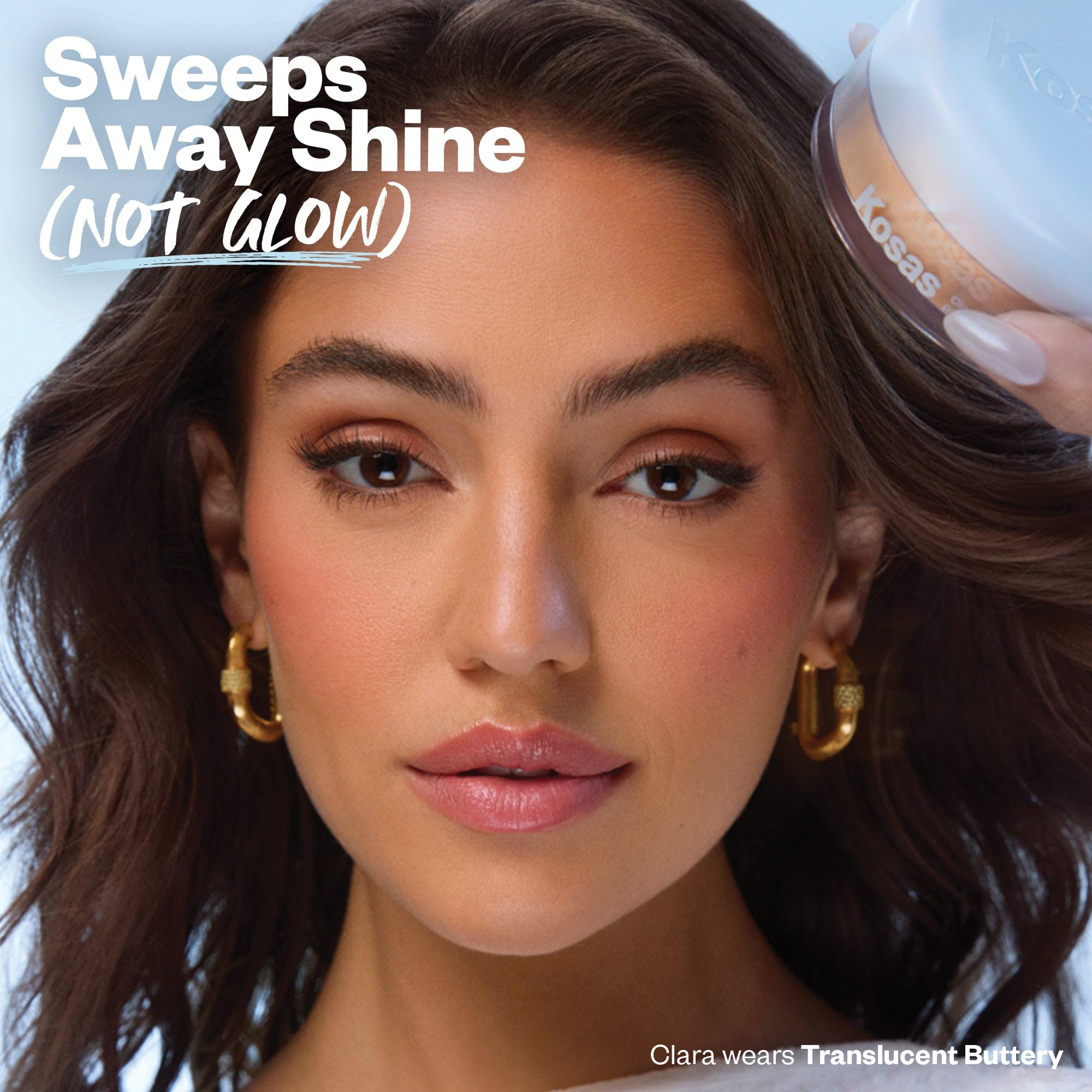 Kosas Cloud Set varied shade range display shows options for many skin tones.