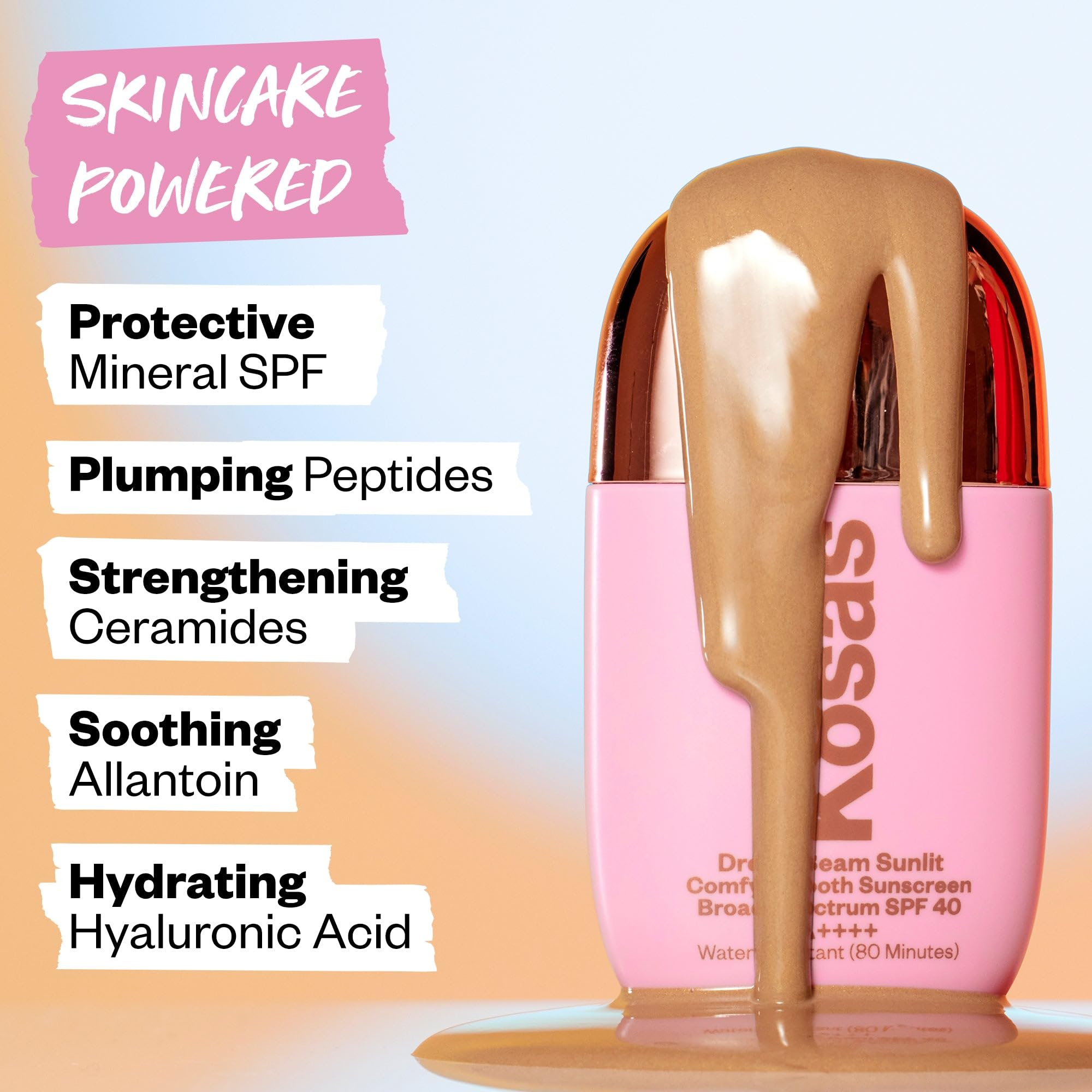 Kosas DreamBeam with hyaluronic acid for hydration and plumping