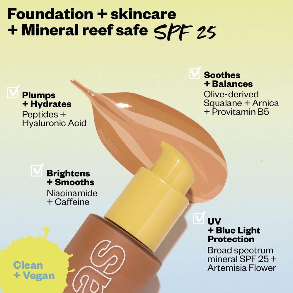 Kosas Revealer applied with fingers for a seamless second-skin blend.