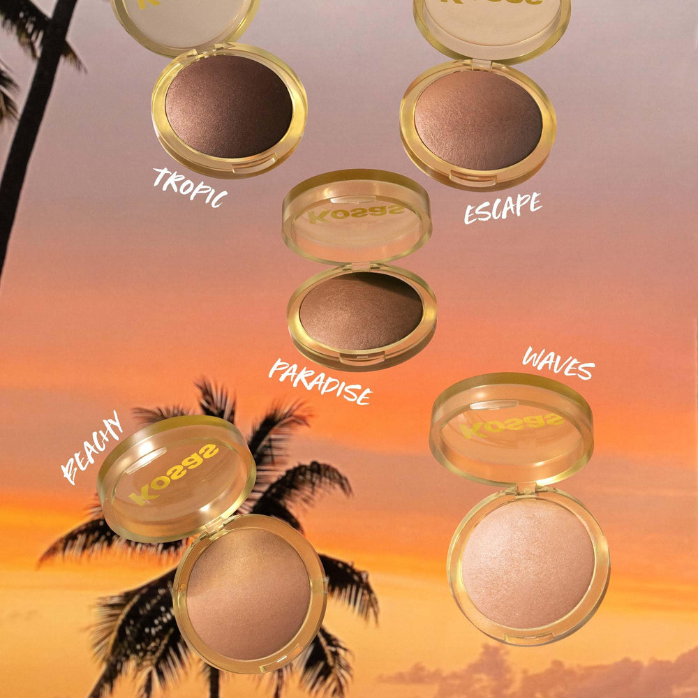 Kosas Sun Show Waves contour on the nose for soft definition.