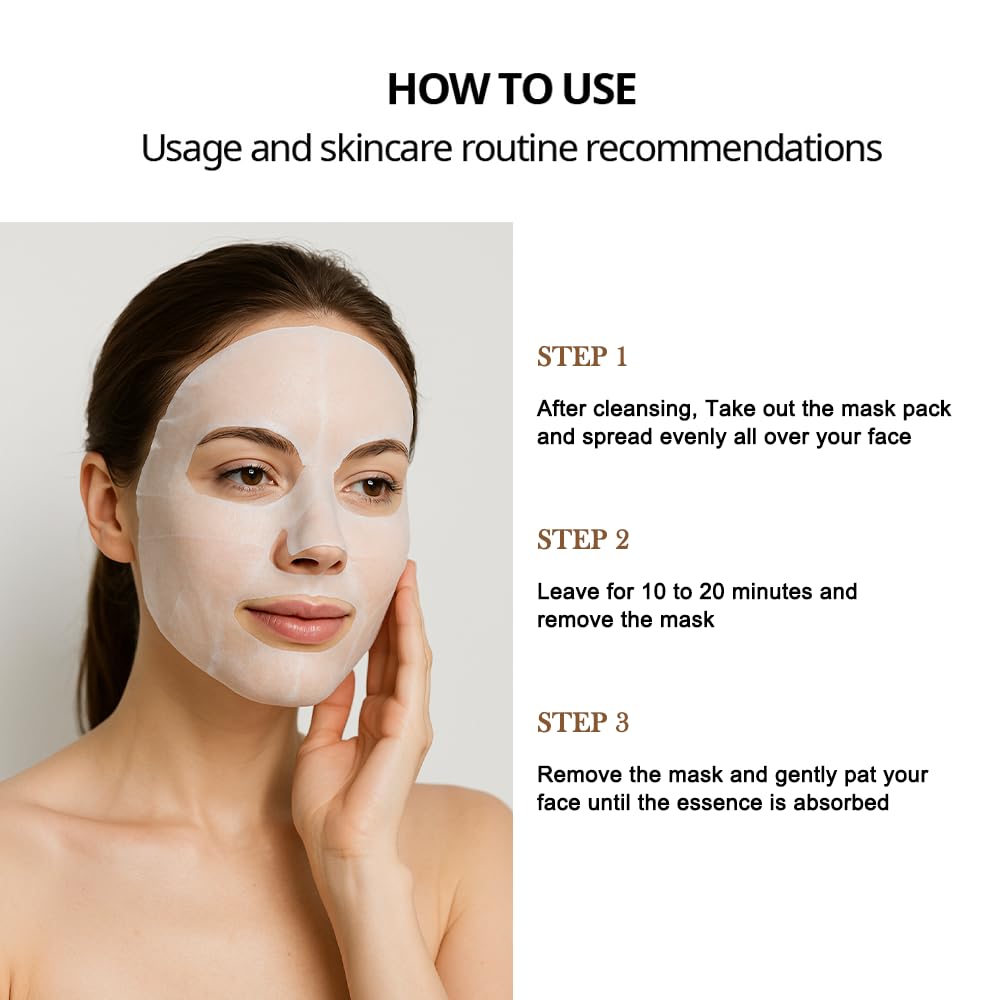 KOSBEAUTY NACIFIC ceramide-barrier sheet on cheek supports moisture retention