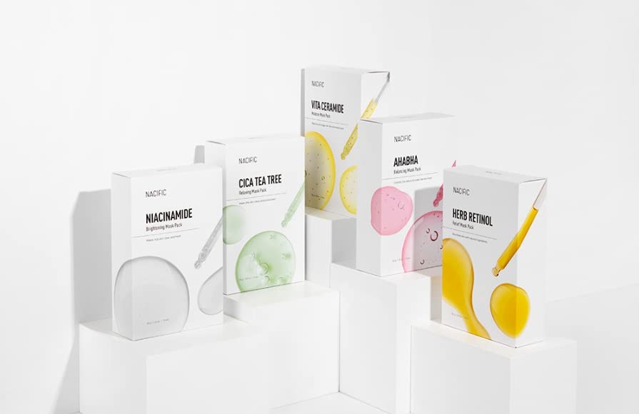 KOSBEAUTY NACIFIC even-skin-tone preview shows brightening potential after use
