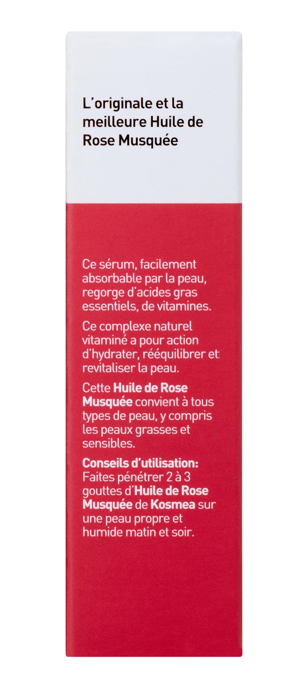 Kosmea Rosehip Oil anti-aging-appearance hints at youthful-looking skin over time.