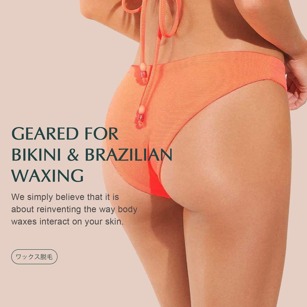 KOTAMU blue hard wax beads for back waxing at home or salon