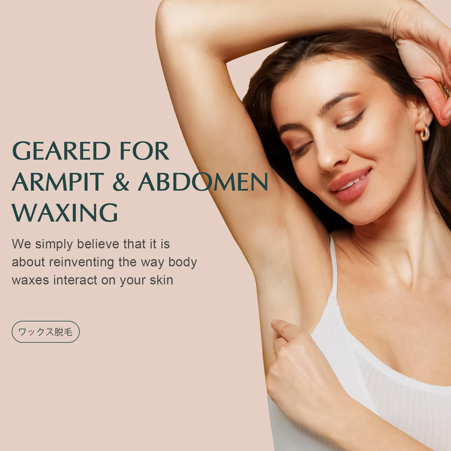 KOTAMU hard wax beads full-body waxing concept for versatile at-home sessions.