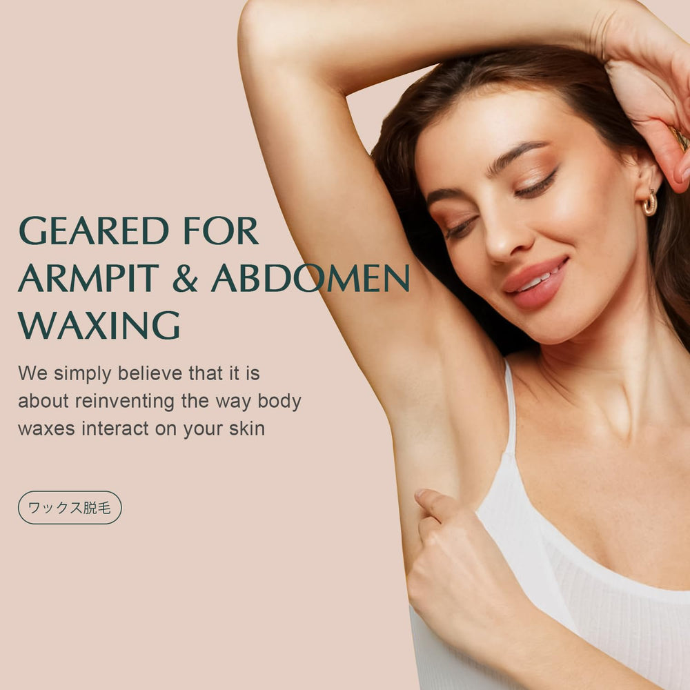 KOTAMU hard wax beads full-body waxing concept for versatile at-home sessions.