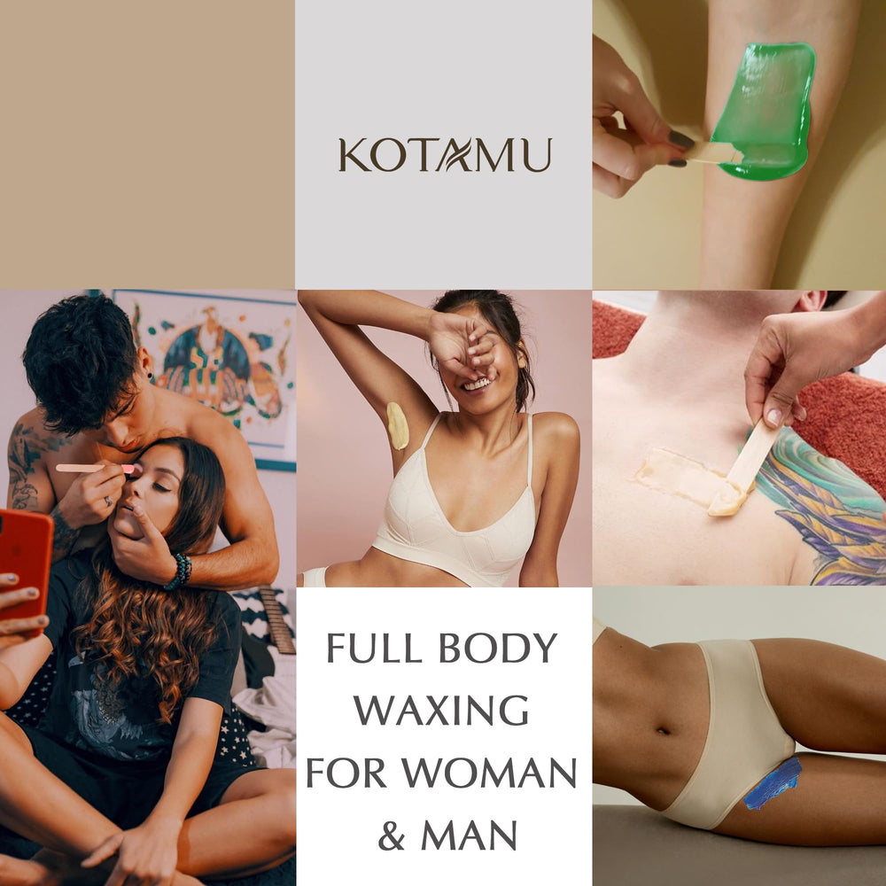 KOTAMU easy-cleanup simplifies post-wax cleanup and workspace tidiness.