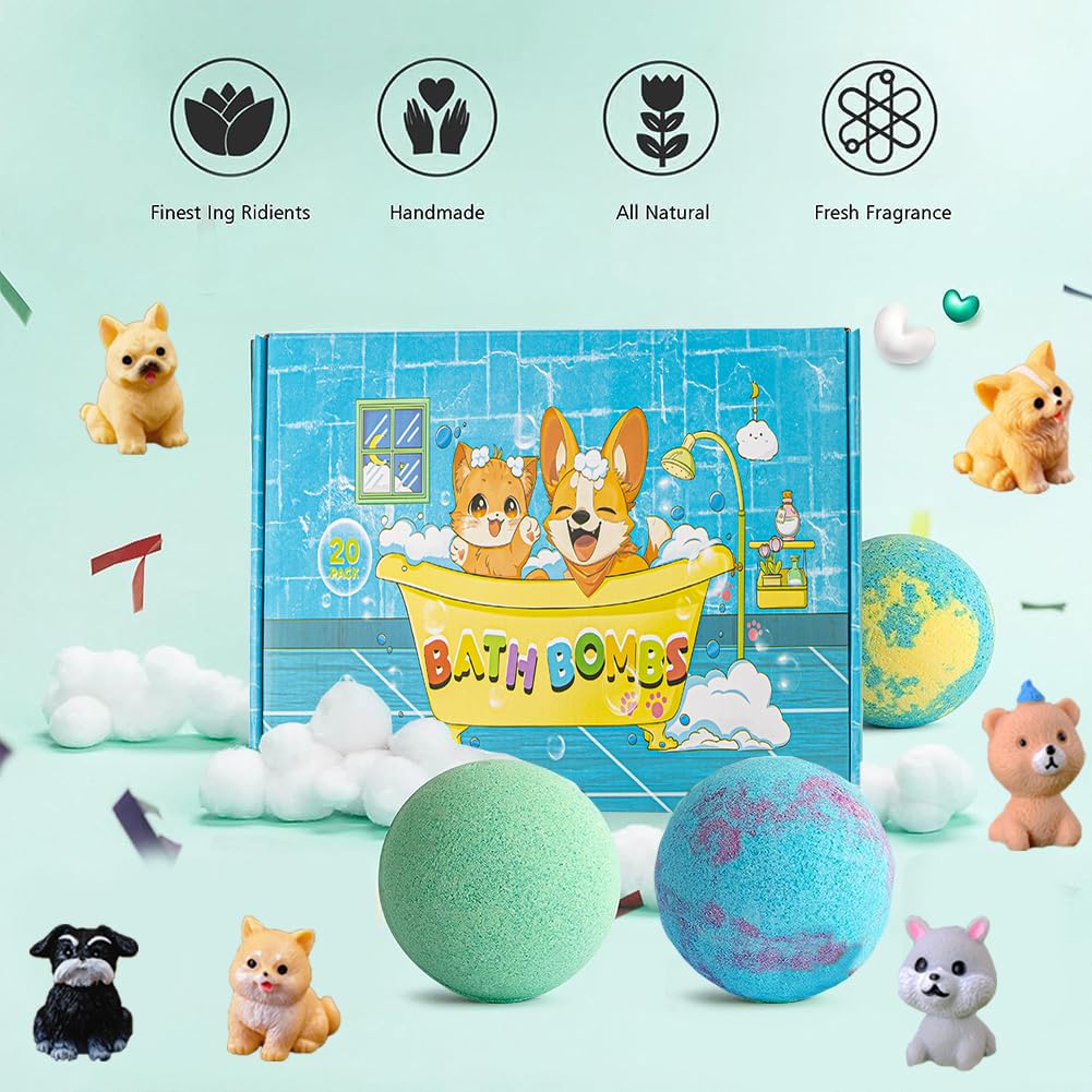 Kottke bath bombs kids-gift-pack ready packaging enhances gifting occasions.