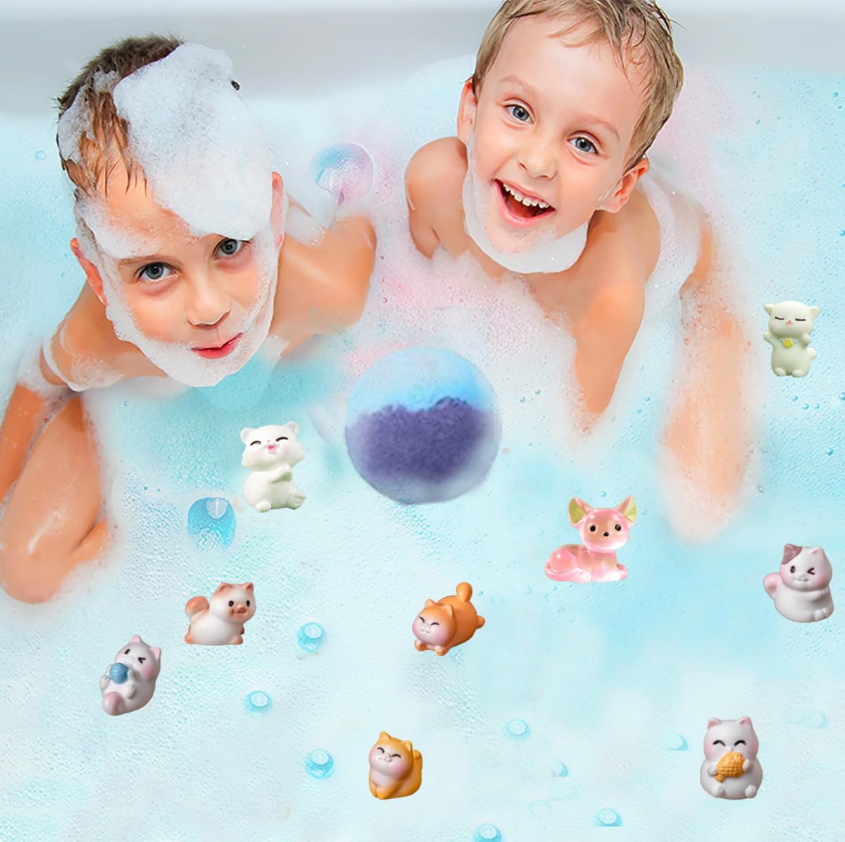 Kottke Kids Bath Bombs natural ingredients for soft, moisturized skin after playtime baths.