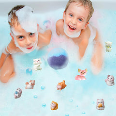 Kottke Kids Bath Bombs natural ingredients for soft, moisturized skin after playtime baths.