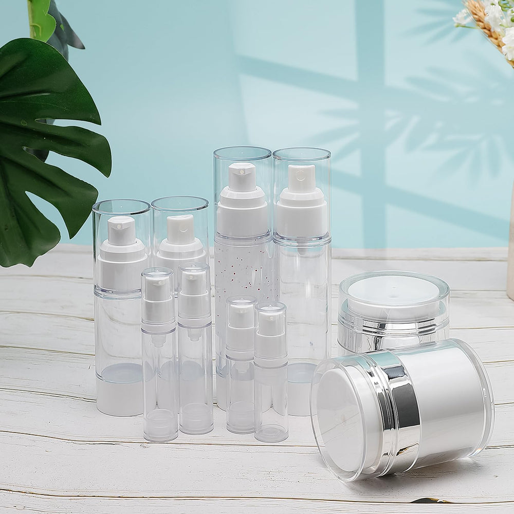 KOUWICH travel-size containers in compact sizes for easy, leak-free travel.