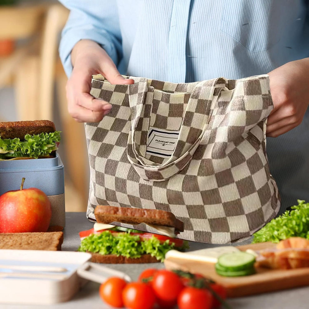 Kovewon daily-use tote perfect for lunch, groceries, and errands.