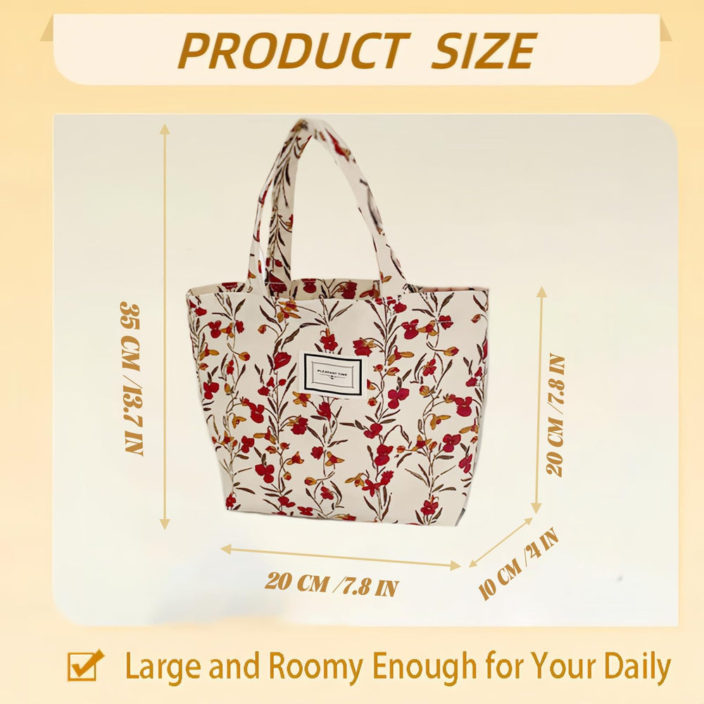 Kovewon shopping-travel-utility tote versatile for outings and quick trips.